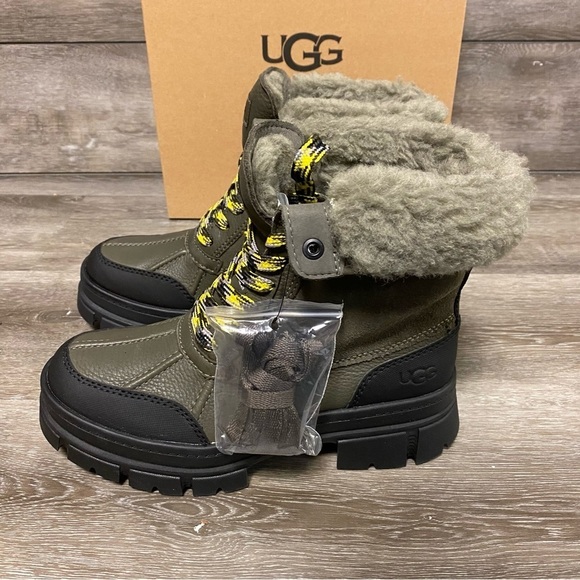 UGG | Ashton Addie Waterproof Snow Boots In Slate NEW - Picture 3 of 15